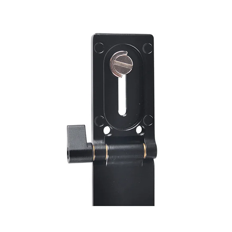 Z-Flex Tilt Stativkopf Aluminium Ganzmetall Flexible klappbare Z-Pfanne mit 1/4" und 3/8" Schrauben für Canon Nikon Sony DSRL Slider – Detail 9