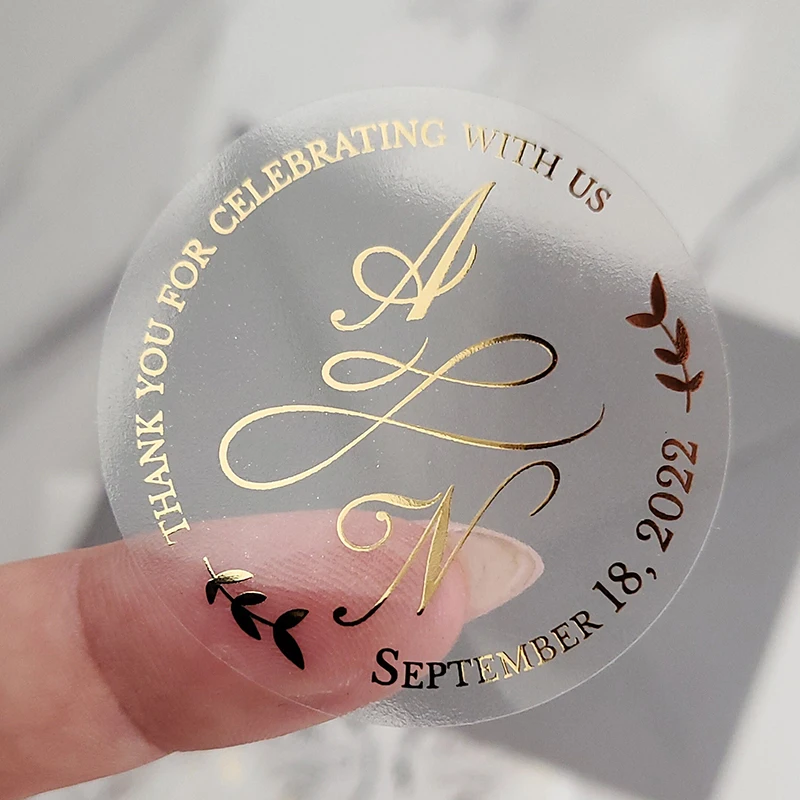 200pcs,Customized Wedding Stickers, Invitations Seals, Favors Labels, Add  Your Logo, Picture, Text, Personalised, Custom Sticker - AliExpress