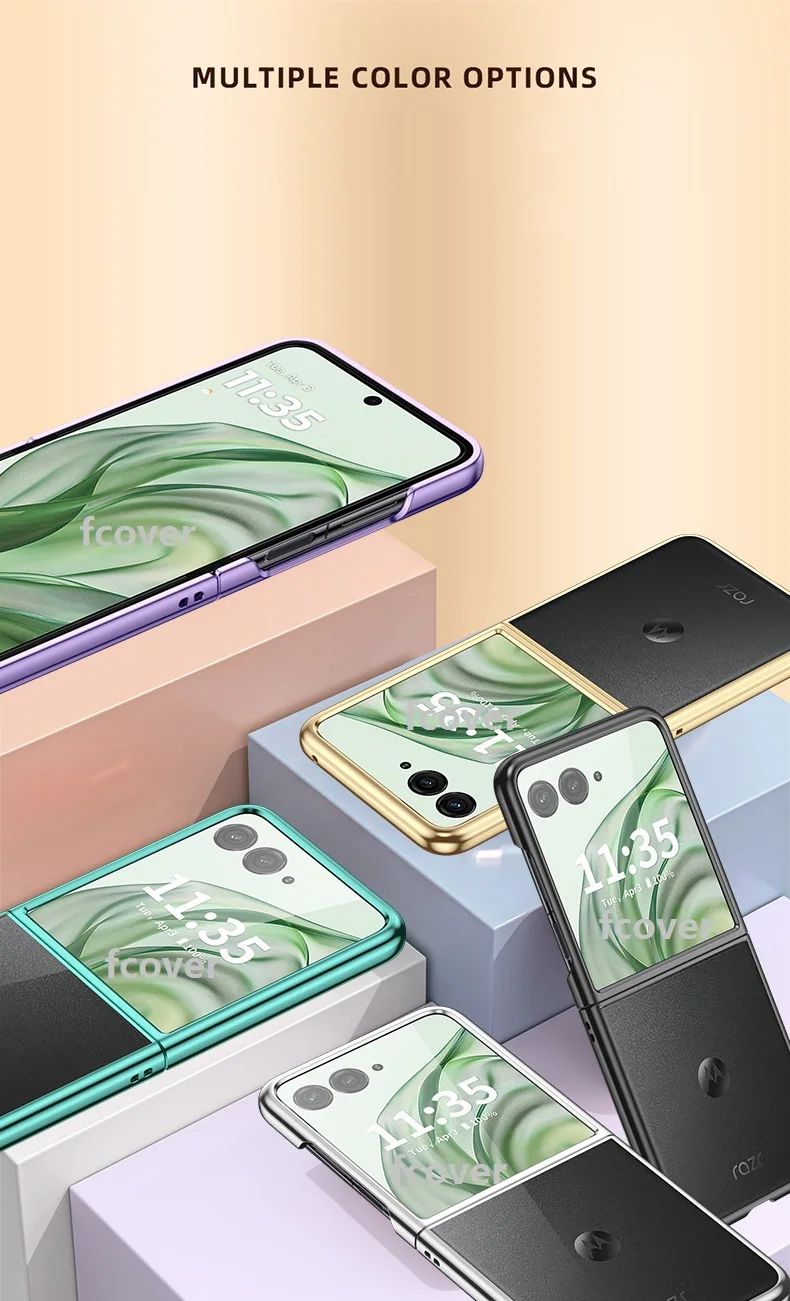 Clear Back Hard Protection Case with Frame Plating