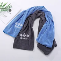 Microfiber Fast Drying Cooling Towel Beach Running Body Non-slip Sports Sweat Gym Yoga Exercise Swimming Fitness Towel 40*95cm 2
