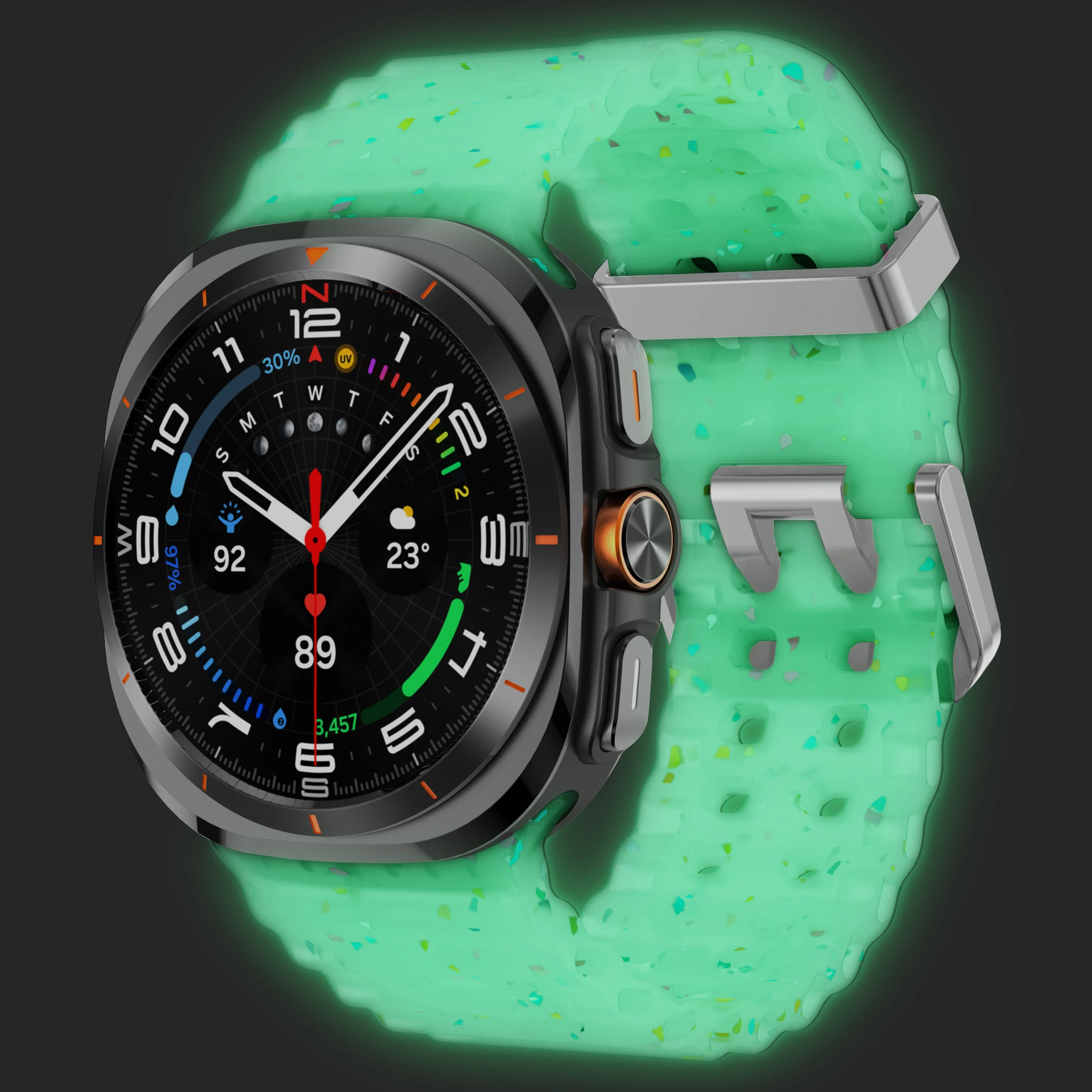 Silicone Breathable Marine Strap Wristband Bracelet