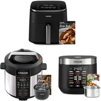 COSORI Air Fryer TurboBlaze 6.0-Quart Compact Airfryer & Electric Pressure Cooker 6 Quart & 18 Functions Rice Cooker 1