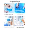 NEW Strong Magnetic Window Cleaner Brush Double-Side Automatic Water Discharge Wiper Glass Window Brush Cleaning Household Tools 6
