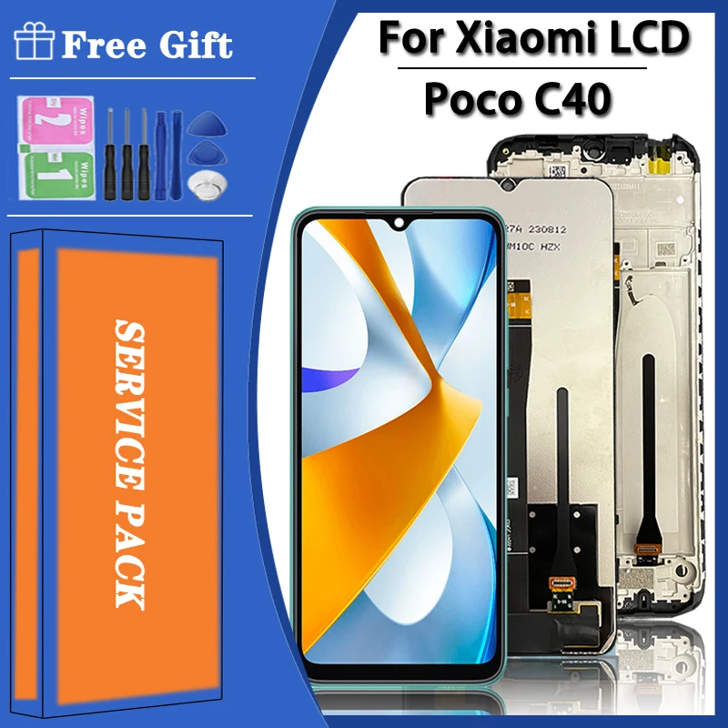 671-original-for-xiaomi-pocophone-poco-c40-lcd-display-touch-screen-assembly-replacement-for-xiaomi-poco-c40-220333qpg-screen