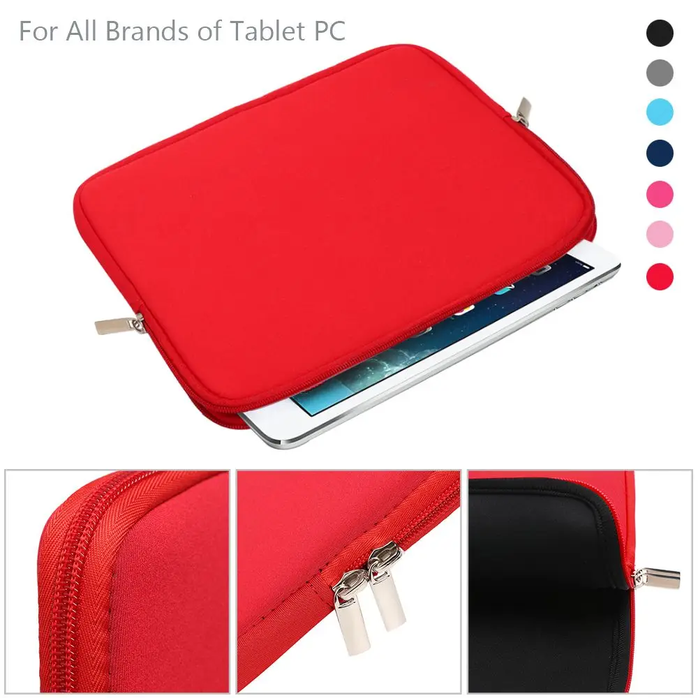 Shockproof Tablet Sleeve Bag Cover - Protective Pouch