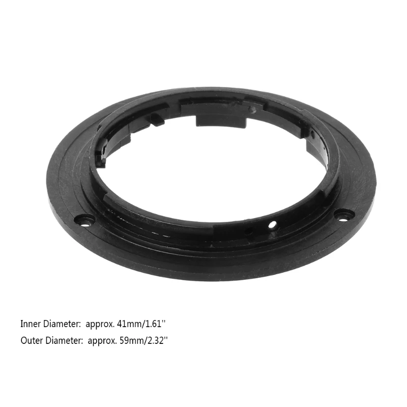 2pcs arrière baïonnette montage bague de rechange pour nikon 18-55 18