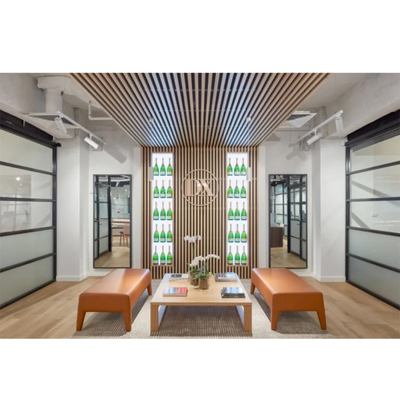 커스텀 트렌디 스테인레스 스틸 가구 LED 조명, 나무 잠금 가능 쥬얼리 샵 쇼케이스, 커스텀 유리 주얼리 디스플레이 캐빈