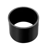 High-Performance 25-127mm Silicone Coupler Pipe - Turbo Intake - Black - Image 4