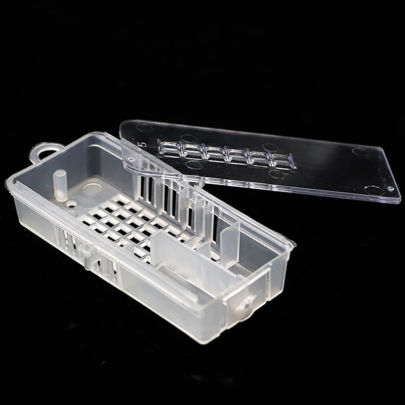 

5 Pcs Bee Tools Bee Transport Cages Beekeeping Equipment Queen House Beehive White transparent Queen Bee Cage Beekeeper Supplies