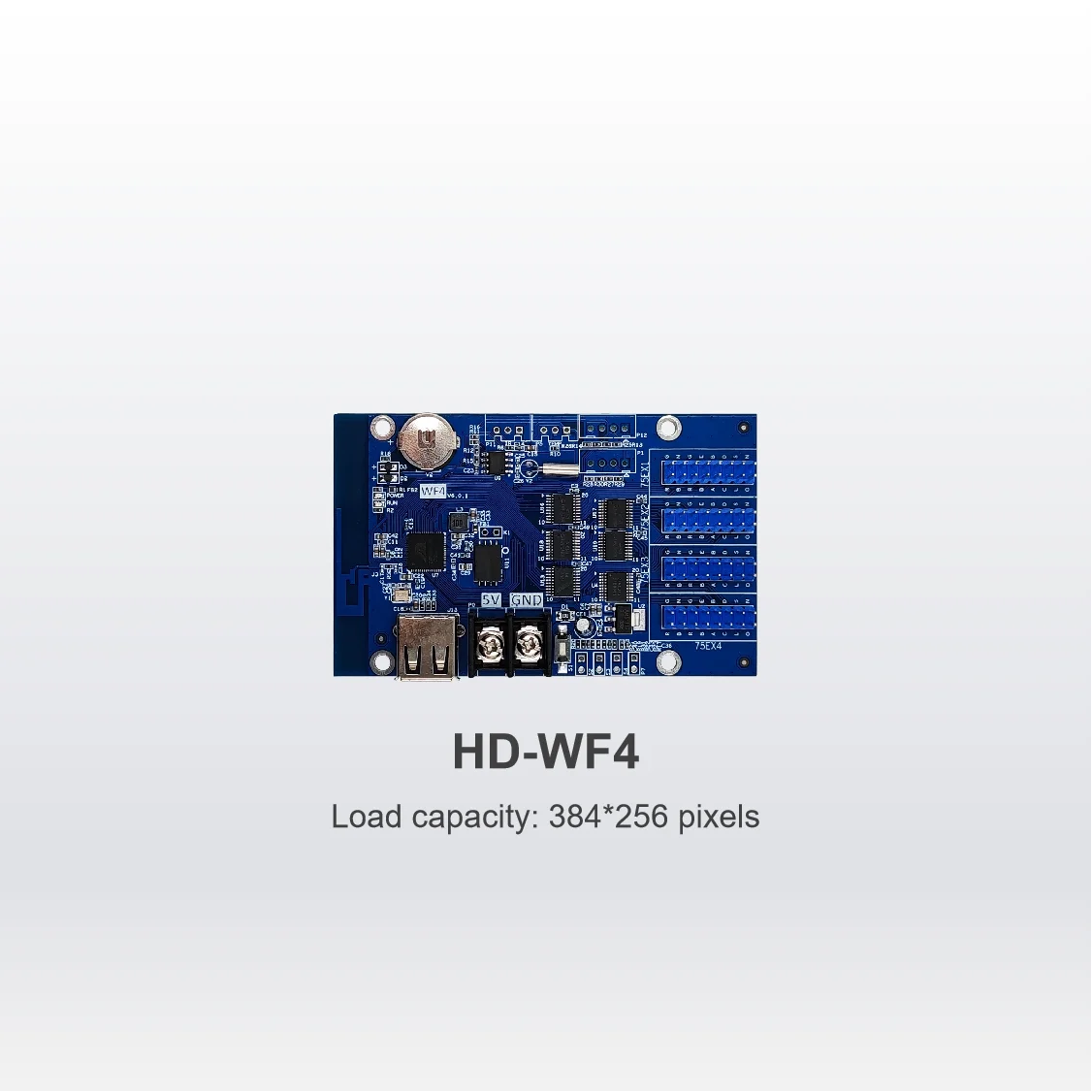 led light led modules led module HD-WF4 Full Color LED Module HUB75 RGB Motherboard Graphics Card Display Screen USB Port WiFi System Controller