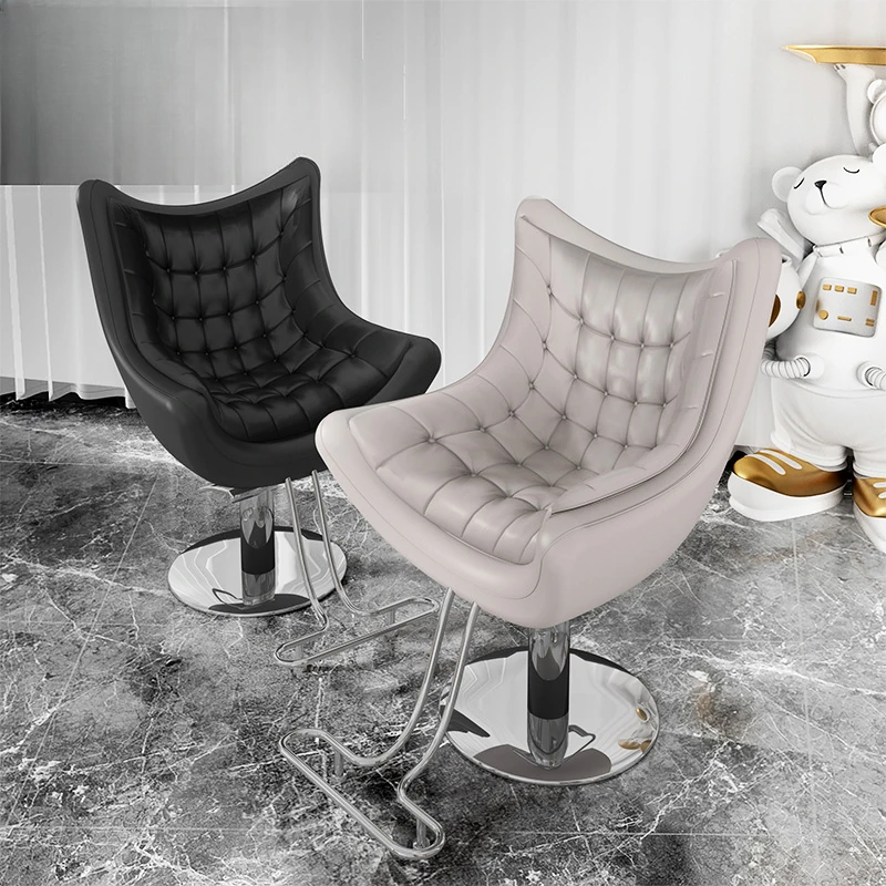 Stool Top Grade Barber Chairs Perm And Dye Specific Hair Salon Hairdressing Barber Chairs Silla Barberia Salon Furniture QF50BC