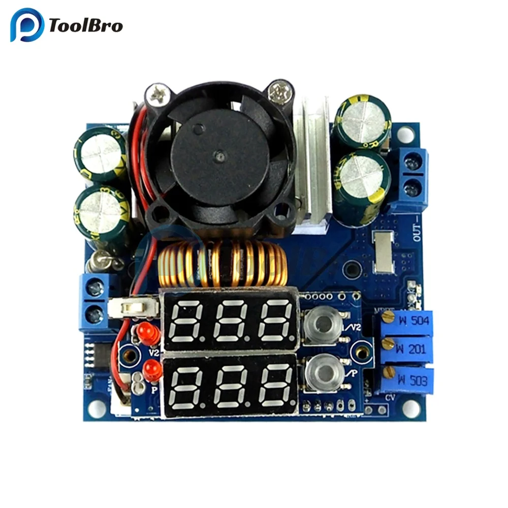 15A 120KHz MPPT 태양광 충전기 전원 공급 장치 DC-DC 스텝다운 벅..