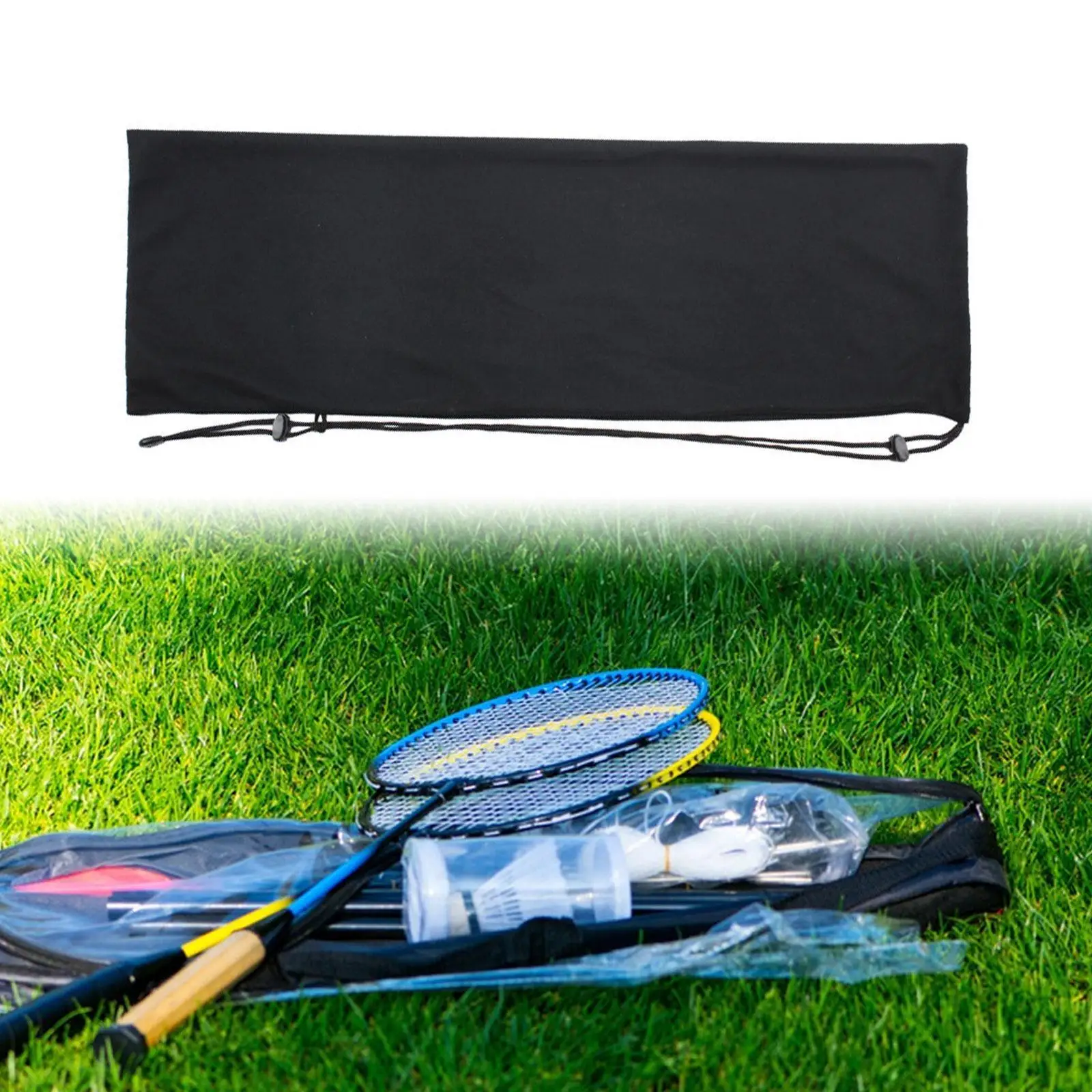Badminton Racquet Drawstring Bag Protector Portable Carrier Lightweight Protective Cover Shoulder Bag for Sports Professional