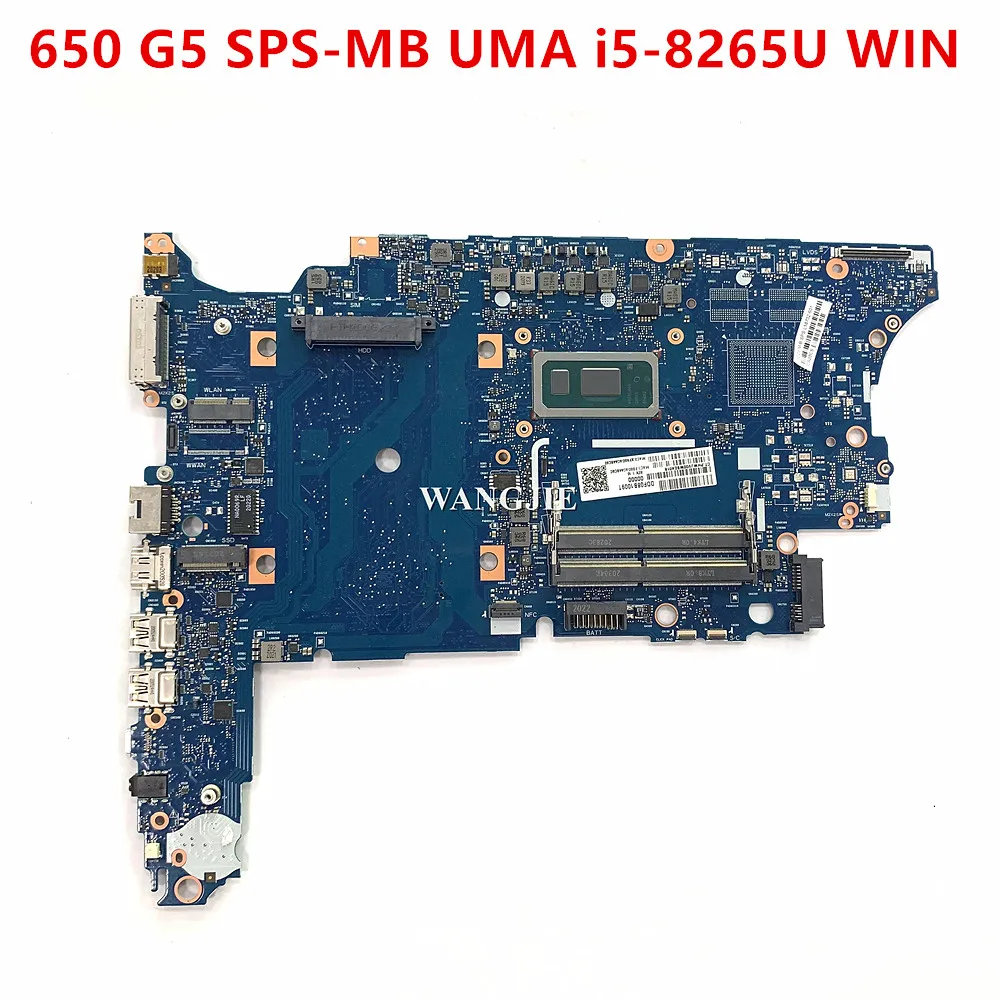 

For HP Probook 650 G5 Laptop Motherboard 6050A3028501 L58732-601 L58732-001 SPS-MB UMA i5-8265U WIN 100% Working