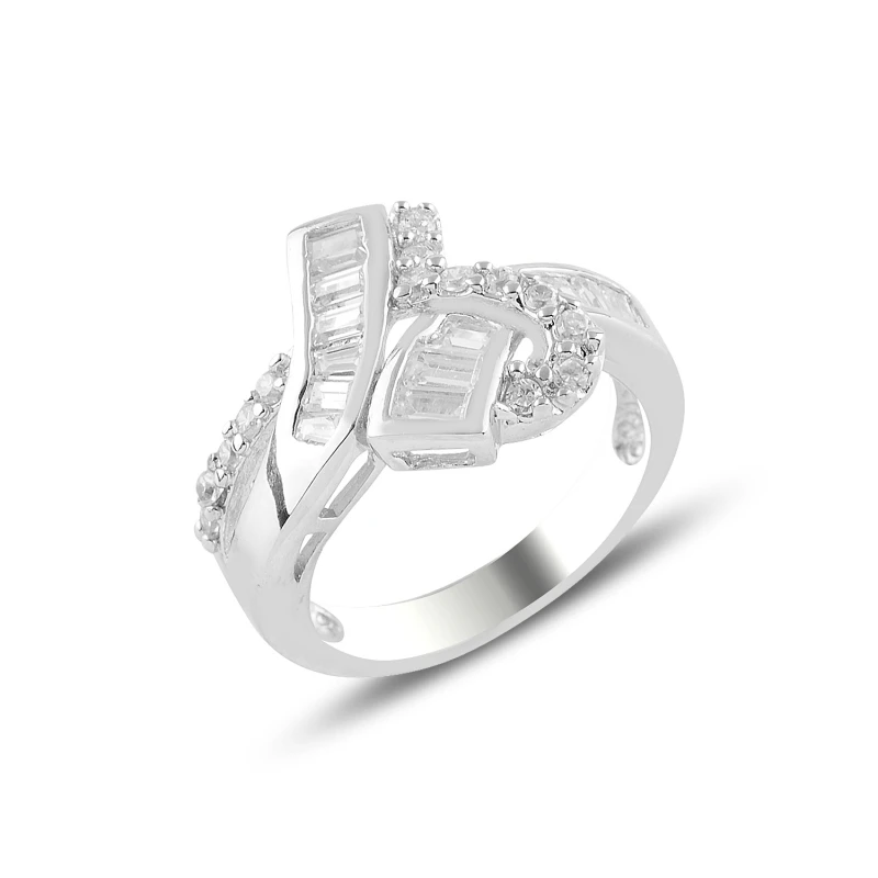 

Silver 925 Sterling Zircon Stone Ring