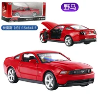 1:32 Ford Mustang GT High Simulation Diecast Car Metal Alloy Model Car Children's toys collection gifts F445 1