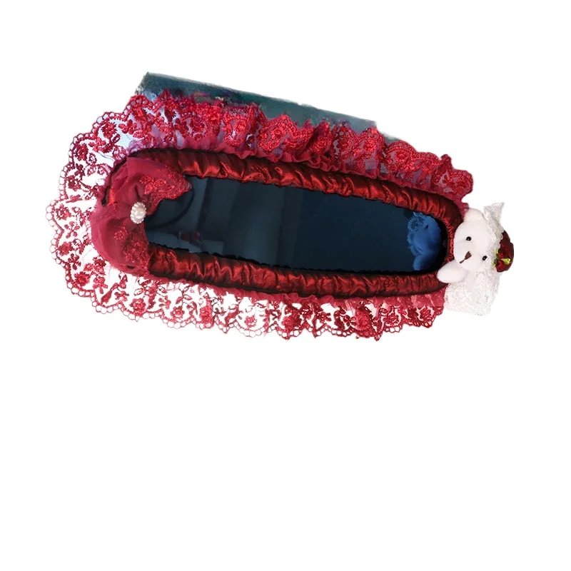 [Rearview mirror cover] Cute car interior products, rearview mirror cover, rearview mirror, car protective cover