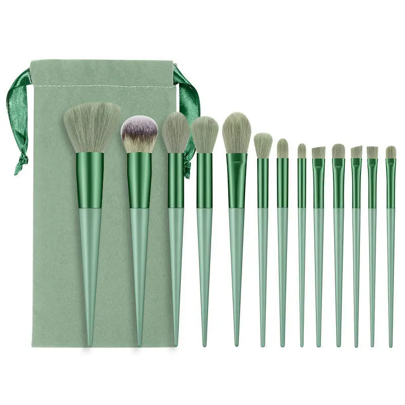 13 Makeup Brushes Complete Set Professional Makeup Tools for Beginners Comes with a storage bag - 4