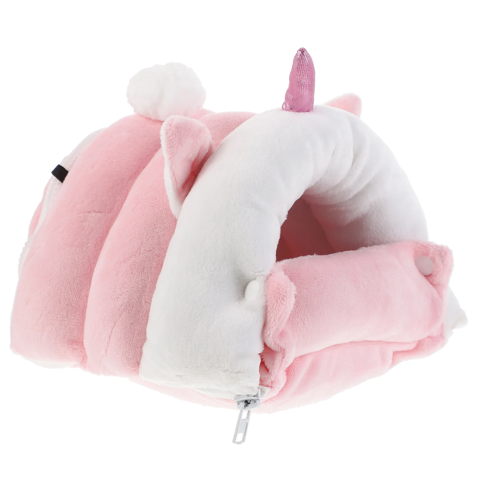 

Cotton Hamster House Hideout Guinea Pig Nest Birthday Decoration for Girl Portable Unicorn Small Pet Hamgers