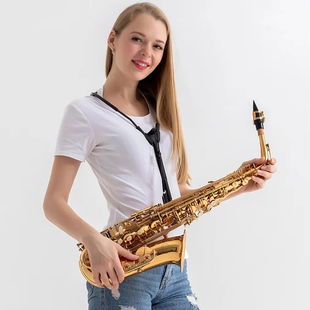 Deluxe Saxophone Neck and Shoulder Strap