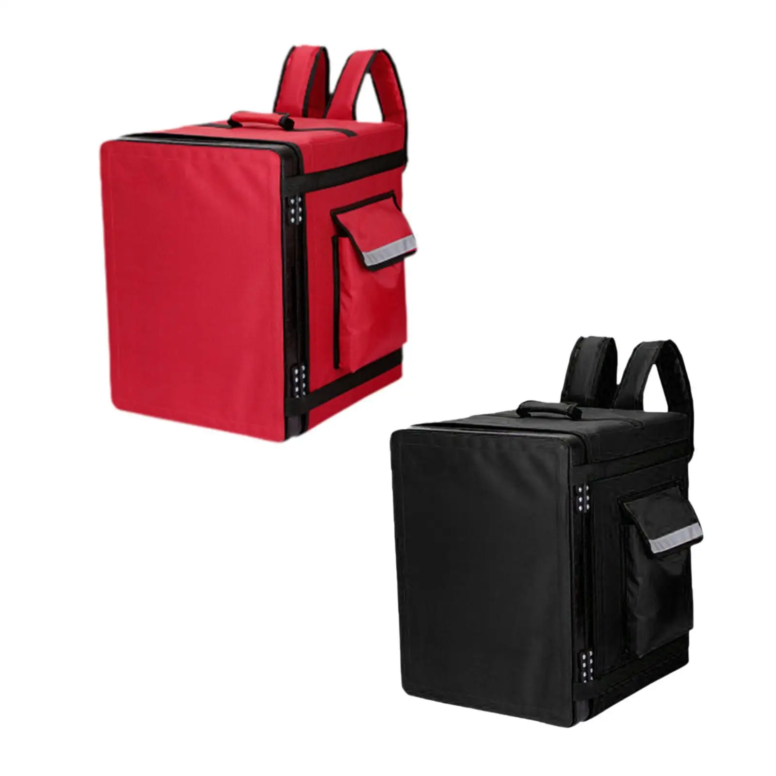 Insulated Food Delivery Backpack 43 L Reusable for Beach Groceries Hiking