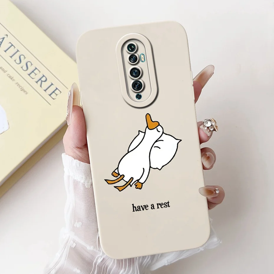 Cute Cartoon Soft Silicone Lens Protective Phone Case