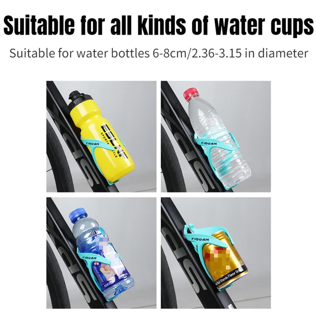 Bicycle Water Bottle Holder Durable Ultralight Bicycle Bottle Cages MTB Road Cycling Bottle Bracket Rubber Bicycle Accessories 6