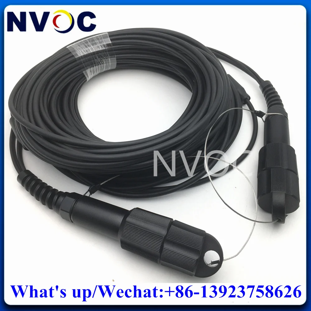 

4-ядерный 80 м, мм OM1 OM2 OM3-150 LSZH,1 шт. волоконный Перемычка PDLC/UPC, 4C LC/SC/FC/STUPC многорежимный армированный волоконный соединительный кабель
