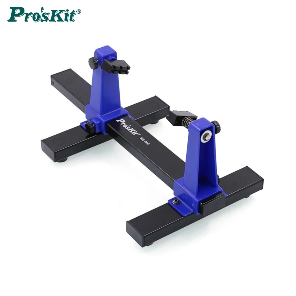 Pro'sKit SN-390 PCB 조정 가능한 납땜 클램프 홀더 360도 회전 고정 장치 인쇄