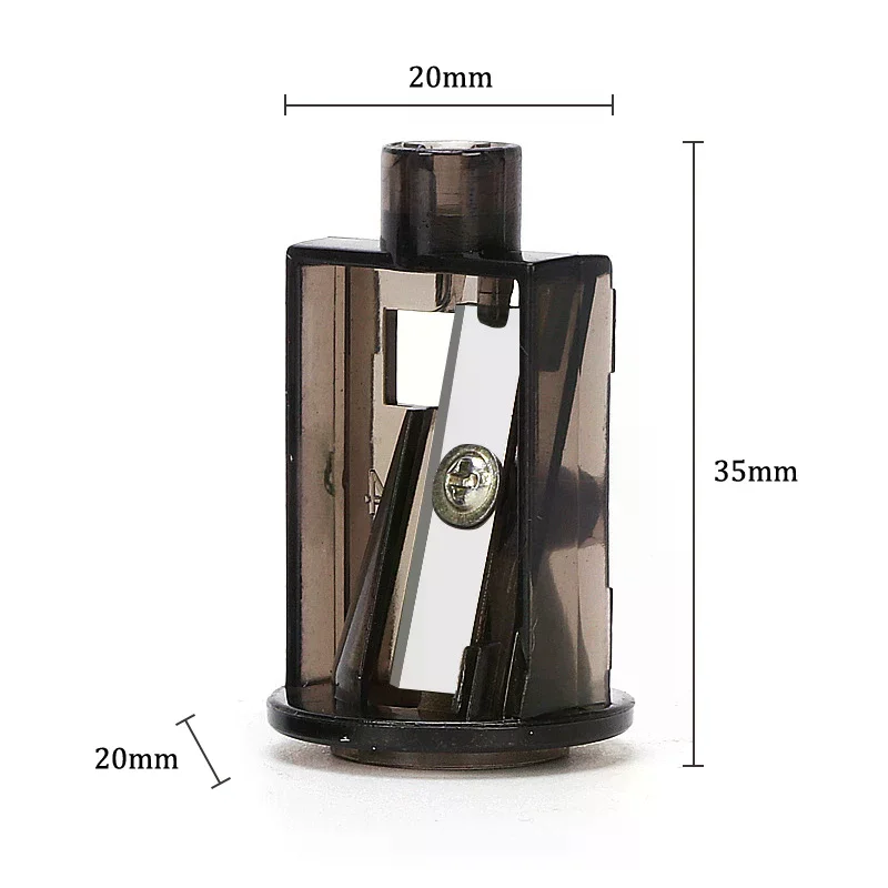 다기능 2PCS 자동 2홀 전기 스위치 연필 깎이 예비 블레이드 홈 오피스 연필 미술 드로잉 용품