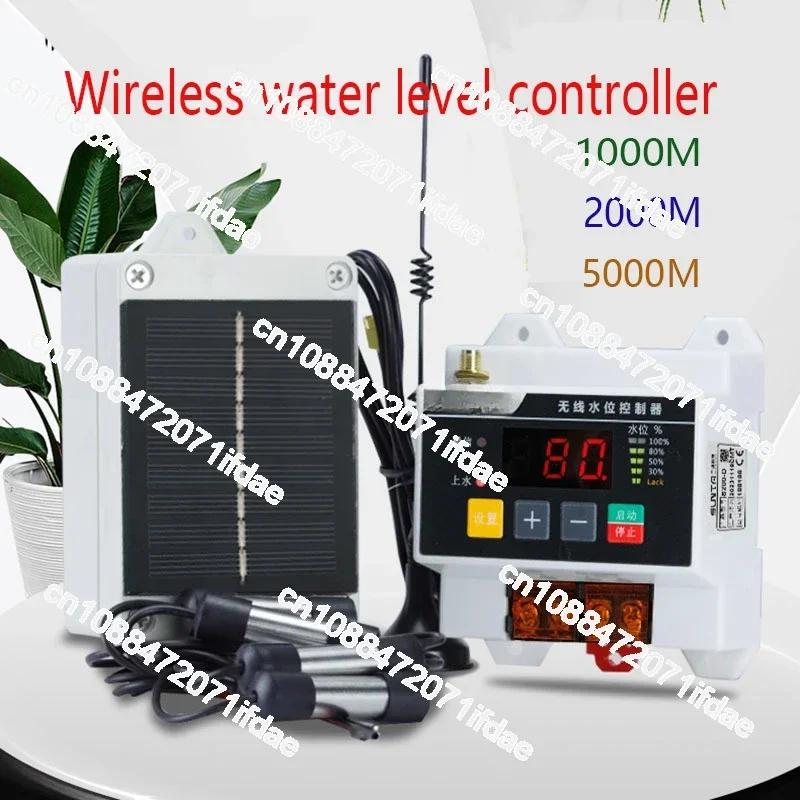Wireless-Remote-Water-Level-Controller-Water-Pump-Water-Tower-220V ...