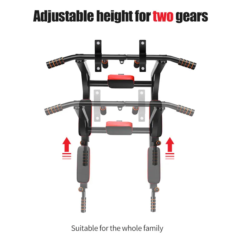 Multifunctional Wall-Mounted Pull-Up Bar for Home Workouts - Image 4