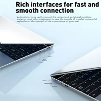 Nouveau 14.1 "ordinateur portable Ultra mince 16GB RAM 2 to SSD Windows 11 Intel N3700 ordinateur portable Gamer 1920*1080 affichage bureau étude ordinateur PC 6