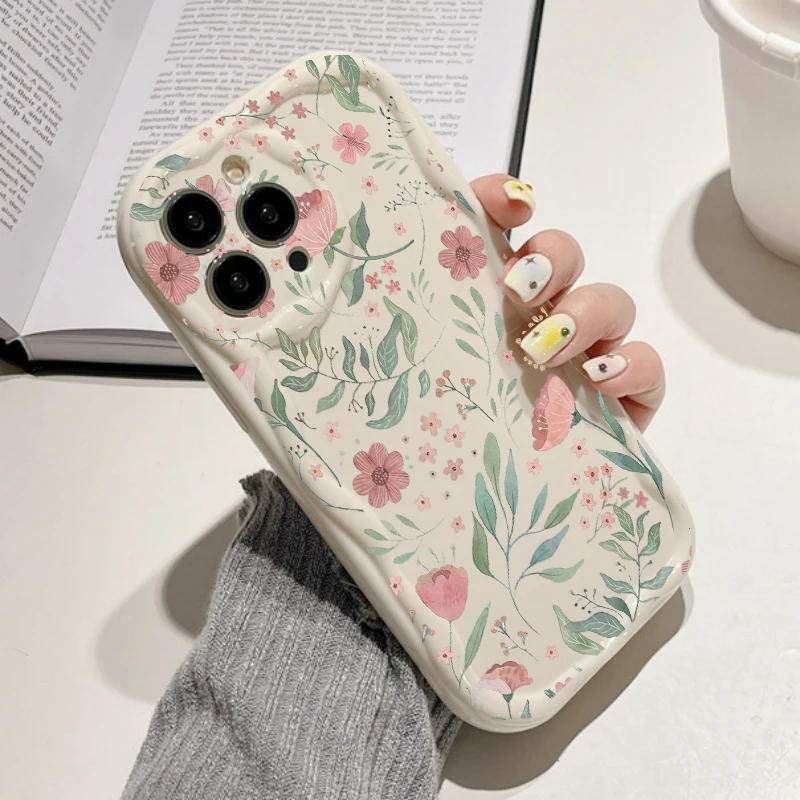 Honeybee Flower Designer Phone Case