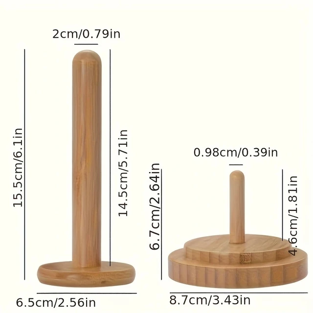Bamboo And Wood Yarn Stand 2