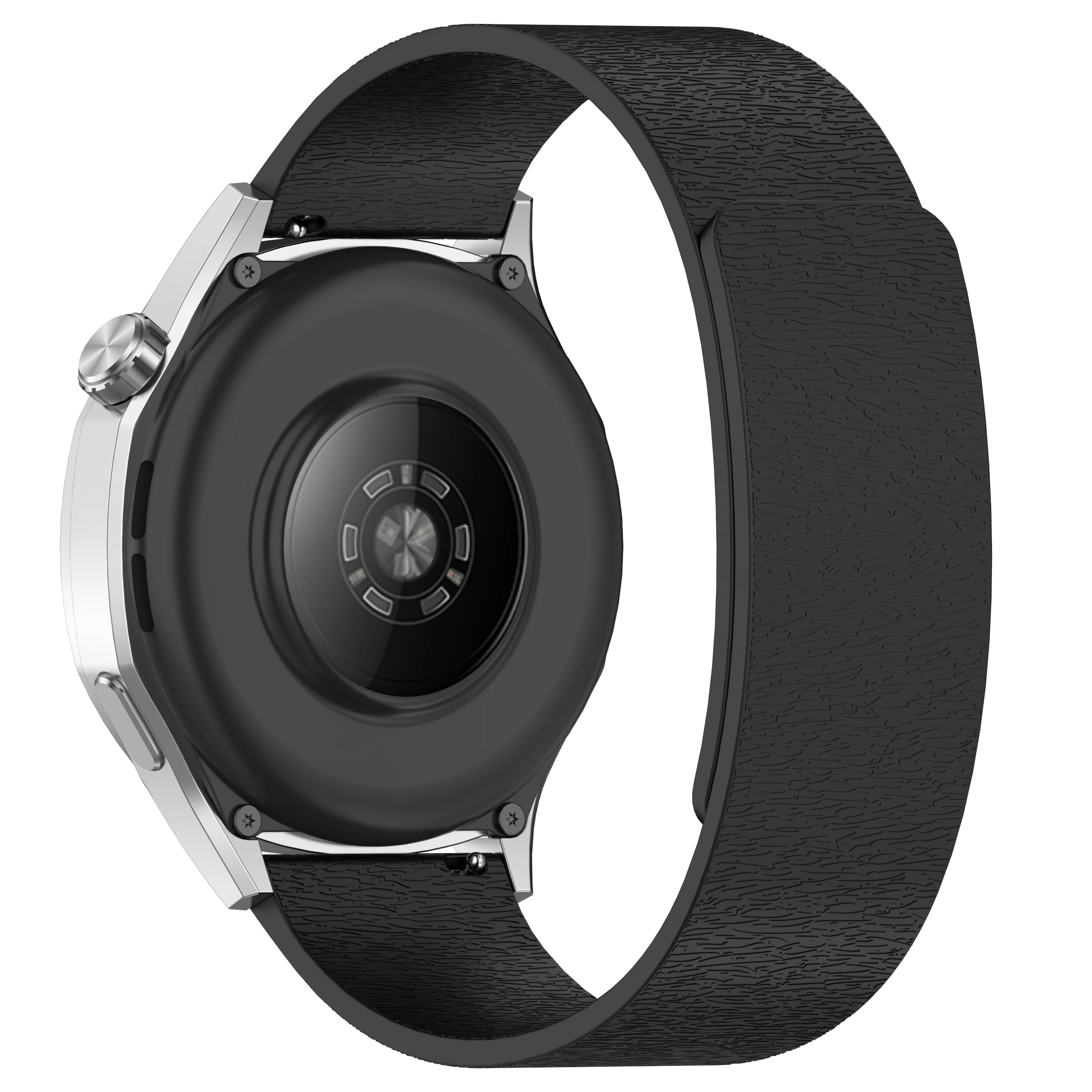 Universal Magnetic Silicone Strap - 18mm/20mm/22mm Adjustable Band
