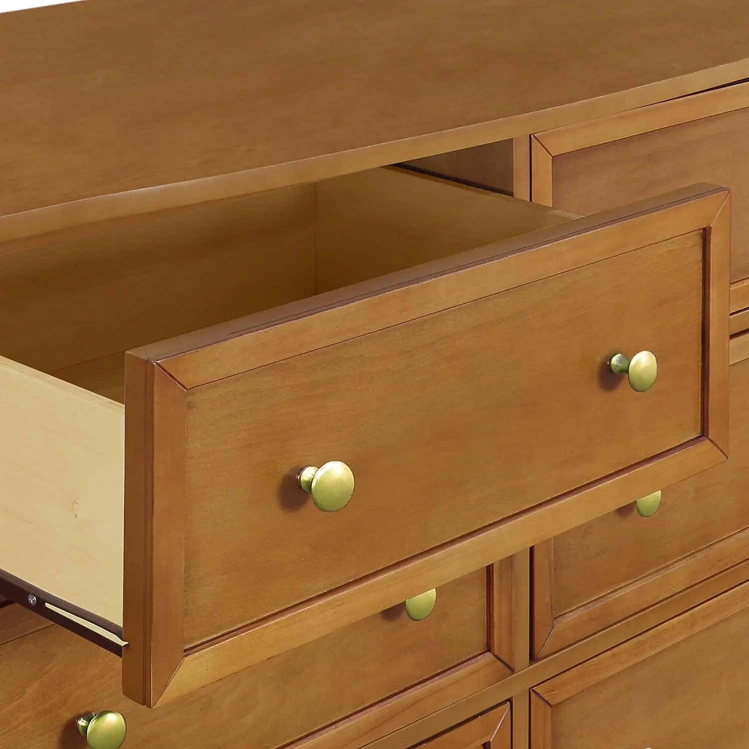 NEW Kalani 6-Drawer Double Wide Dresser in Chestnut USA 5