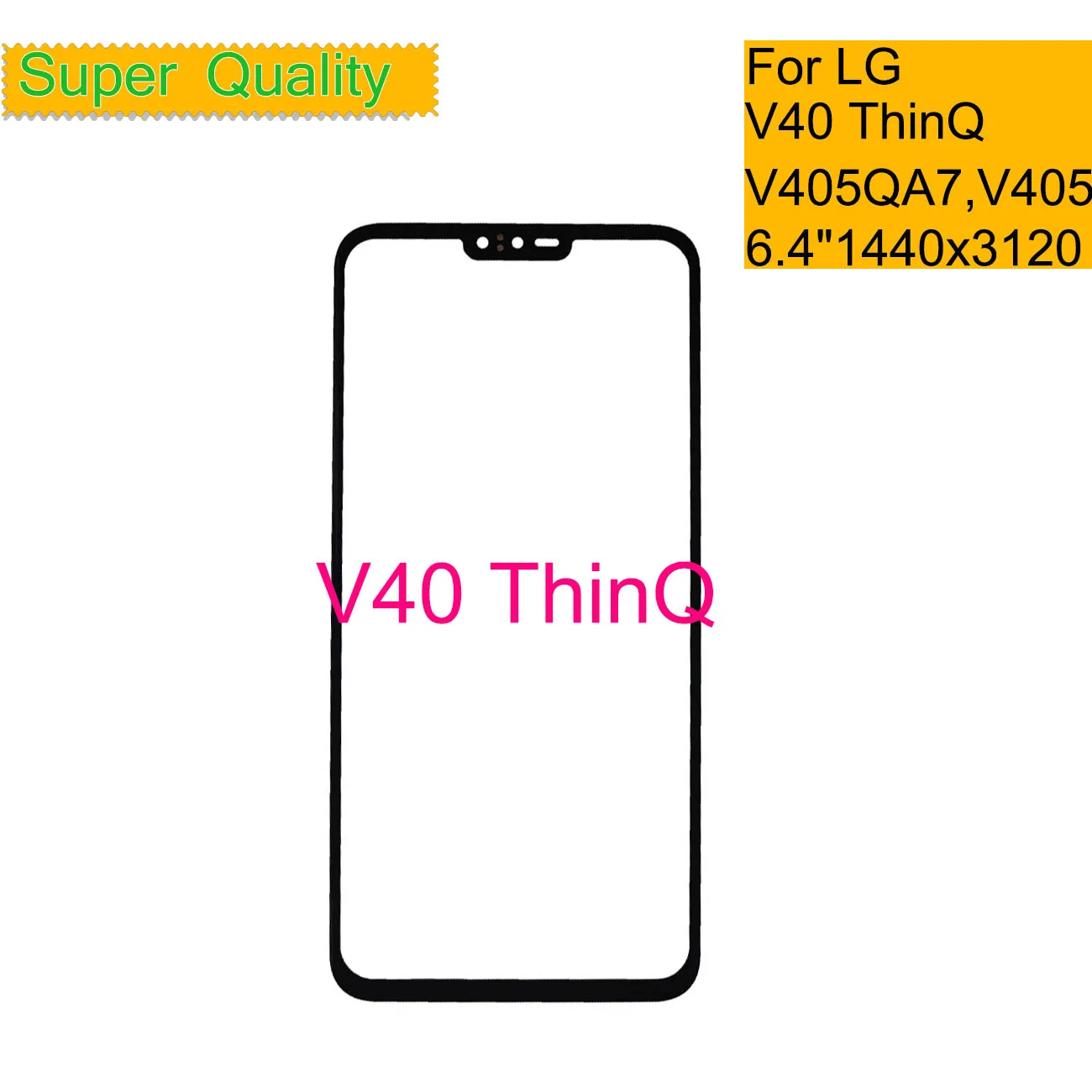 Сенсорный экран для LG V40 ThinQ V405QA7 V405TAB