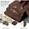 48x84" Sliding Barn Door Panel with 8ft Hardware Kit and Handles Coffee  Easy DIY Assembly Perfect for Warehouses  Bedrooms 3