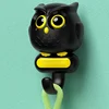 1PC Creative Blink Cat Hook Dormitory Bedroom Door Hangers Key Umbrella Towel Cap Coat Rack Wall Decoration Key Holder Wall 1