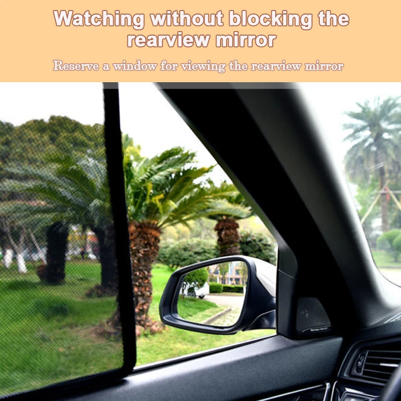 Car Magnetic Sunshade Windshield Curtain Side Window Sun Shade UV Protection Accessories For MG ZS MK1 ZX ZST Astor