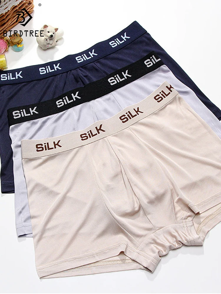 Men's Mulberry Silk Boxer Shorts