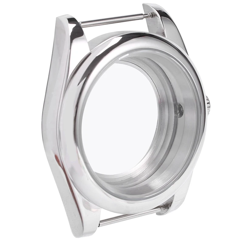 39Mm Stainless Steel Polished Case Sapphire Glass Fit NH35/NH35A NH36/NH35A Movement