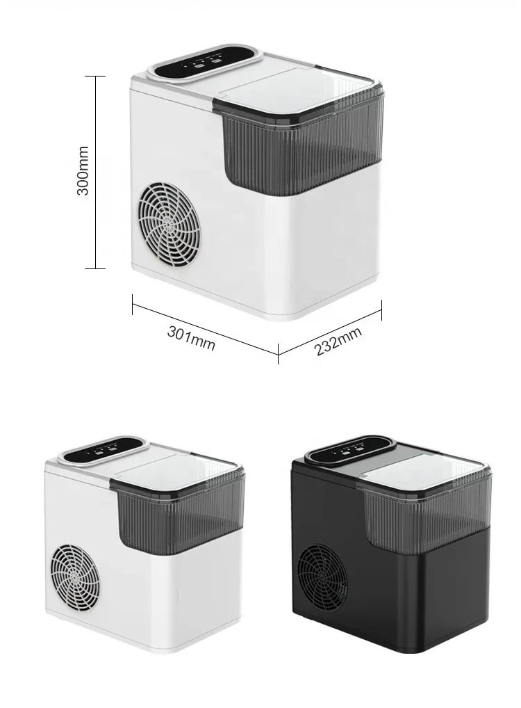 YYHC-Portable Ice Machine Makes up to 26 lbs. of Ice Per Day