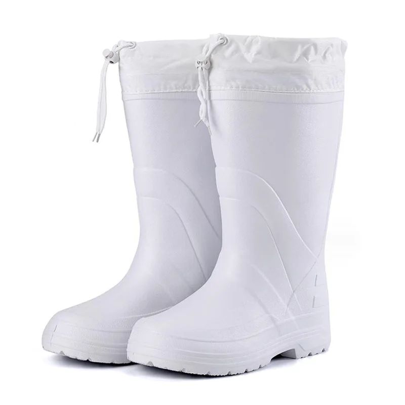 Men Rain Boots High Quality EVA Waterproof Shoes Men Platform Snow Boots Outdoor Non-slip Fishing Shoes Men Rain Shoes 2026