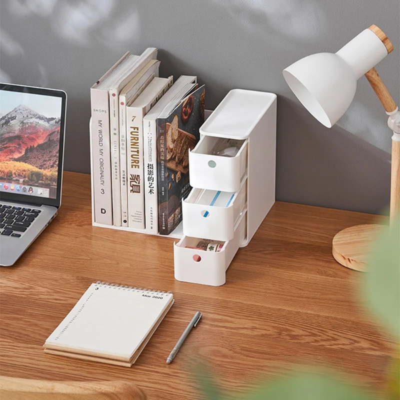 

Настольная подставка для книг 2-в-1 Держатель для журналов с 2 сетками Комбинация держателей для ручек Подставка для книг с 2 и