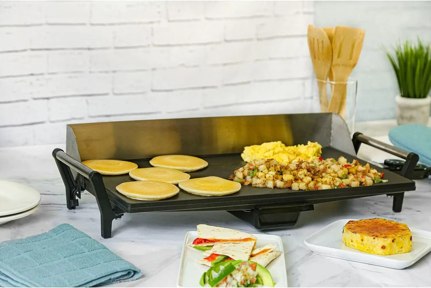 King PCG-10 Professional Portable Nonstick Griddle 6