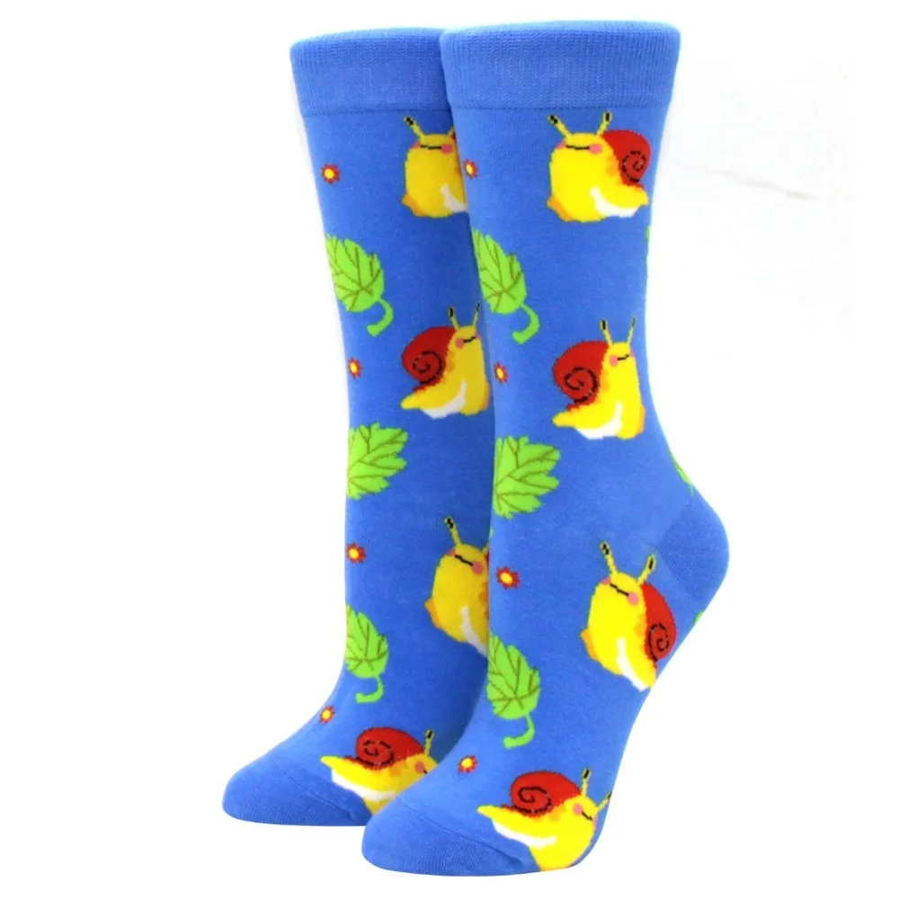 High-Quality Kawaii Cartoon Animal & Fruit Trendy Women's Socks - Harajuku Happy Collection