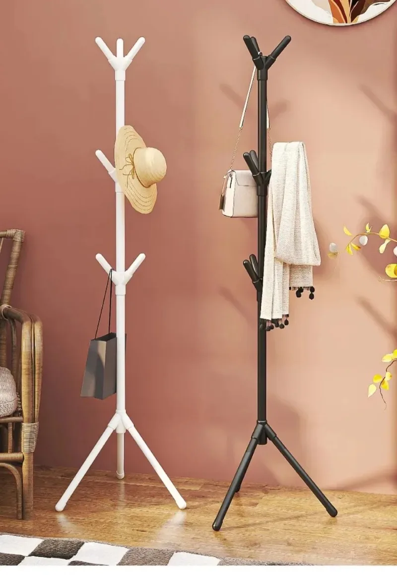 Clothes Rack Stand Tree Branch Shape Multi Hook Mobile and Convenient Coat Rack for Home Living Room Dormitory Clothing Storage clothes rack