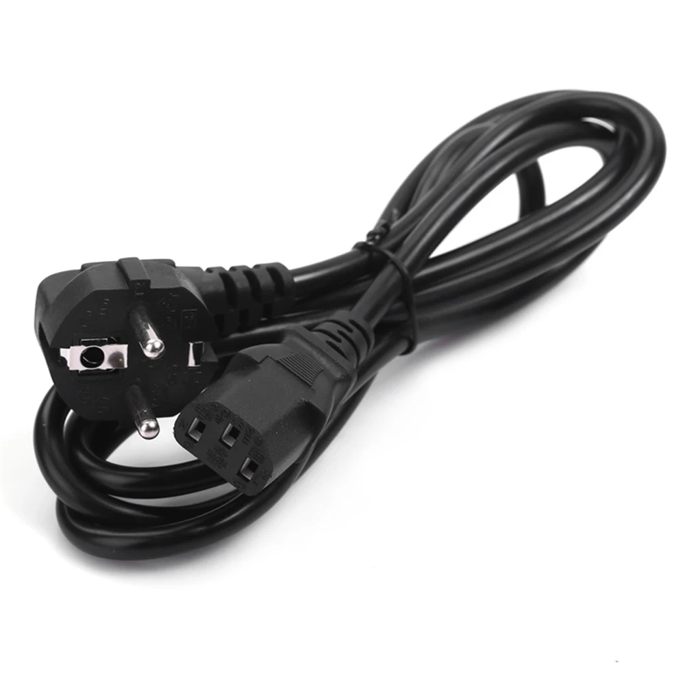 Universal Three-Prong AC Power Charging Cable - Brand New, 1.2M Length